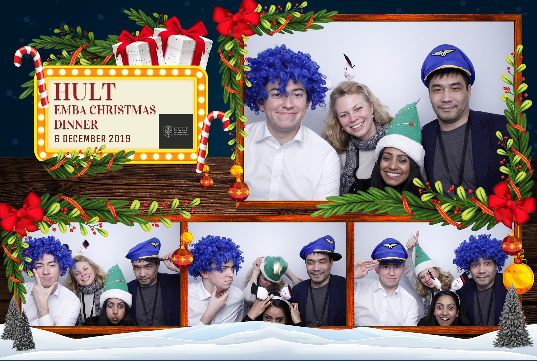 Hult EMBA Year 1 Christmas Dinner | View more photos from the event at gallery.myphotoboothexperience.co.uk/u/MyPhotoBoothExperienceLtd/Hult-EMBA-Year-1-Christmas-Dinner